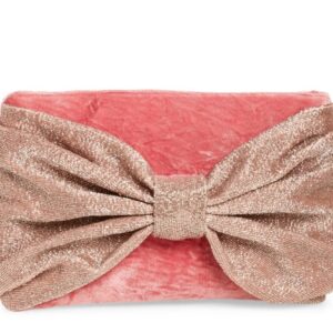 Rachel Parcell Beaded Bow Clutch Purse