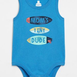 Gap Baby Graphic Bodysuit Blue