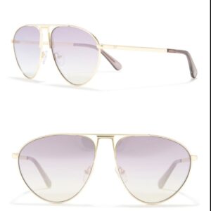 Diane Von Furstenberg 60mm Aviator Sunglasses