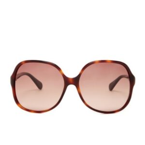 Diane Von Furstenberg 60mm Oversized Plastic Frame Sunglasses