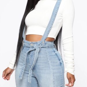 Fashion Nova I want it all Overalls