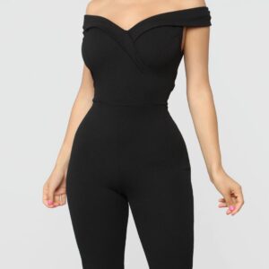 Fashion Nova Ribbed Biker Romper